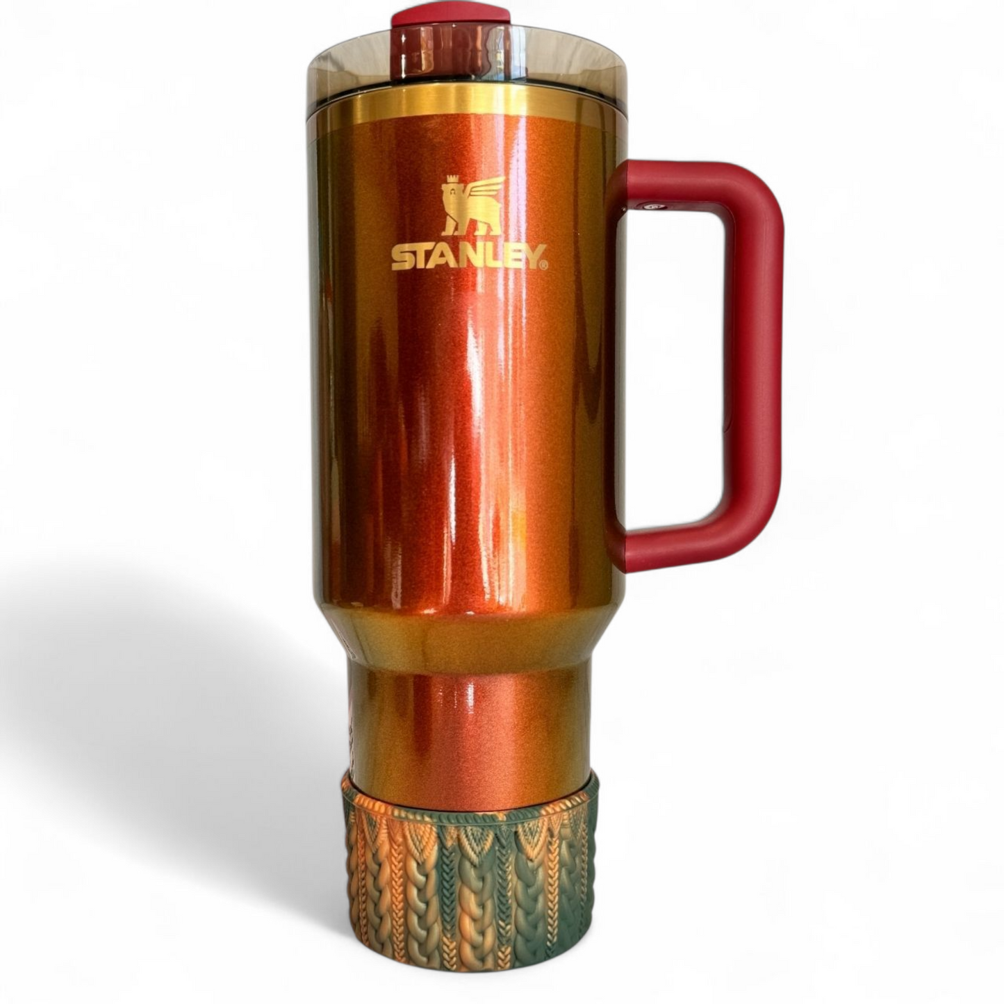 CYPRESS REMIX MACRAME Tumbler Boot -fits 20-40oz on 40oz Stanley Tumbler 