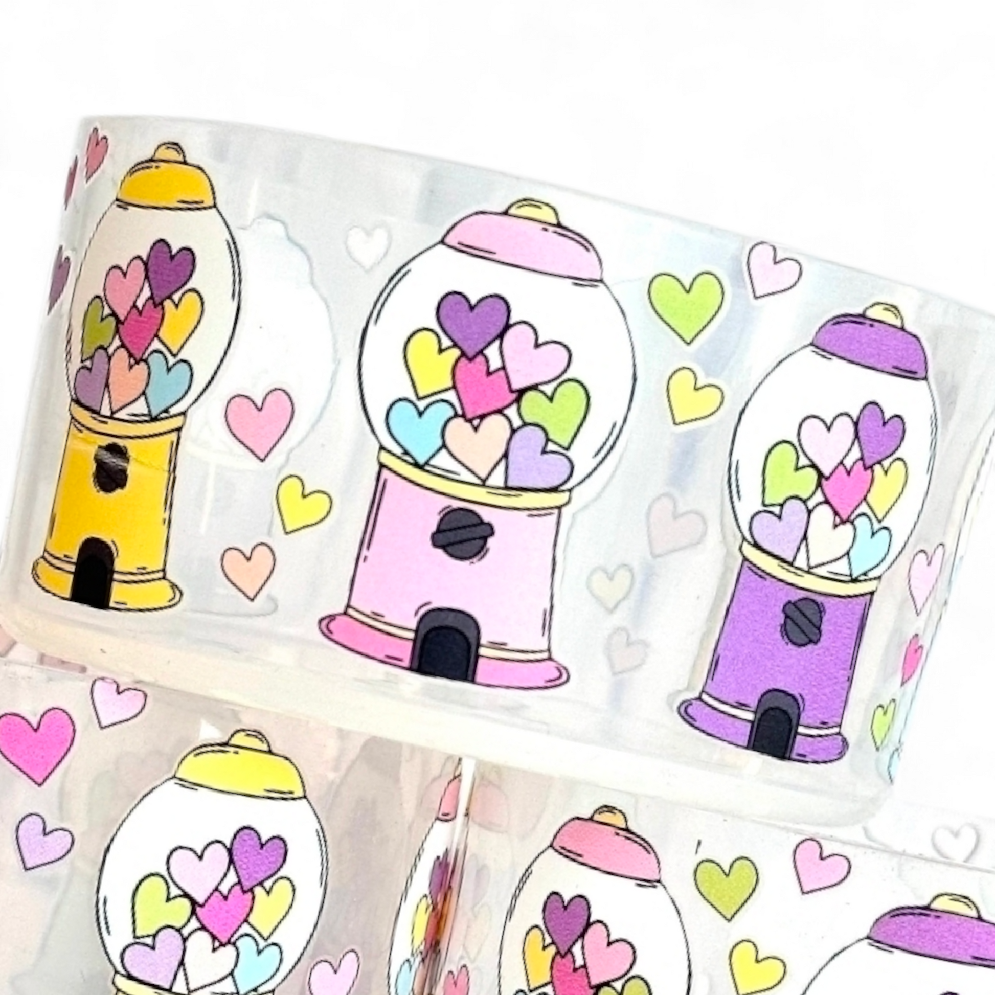 Pastel Gumball Love Silicone Tumbler Boot | Fits 20-40oz Tumblers