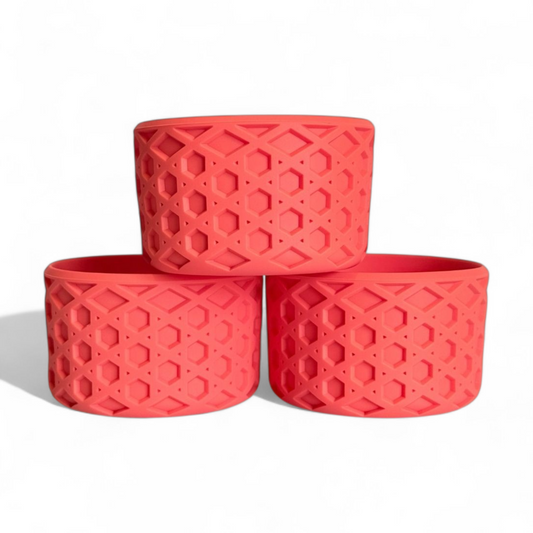 Hot Coral WAFFLE Tumbler Boot -fits 20-40oz