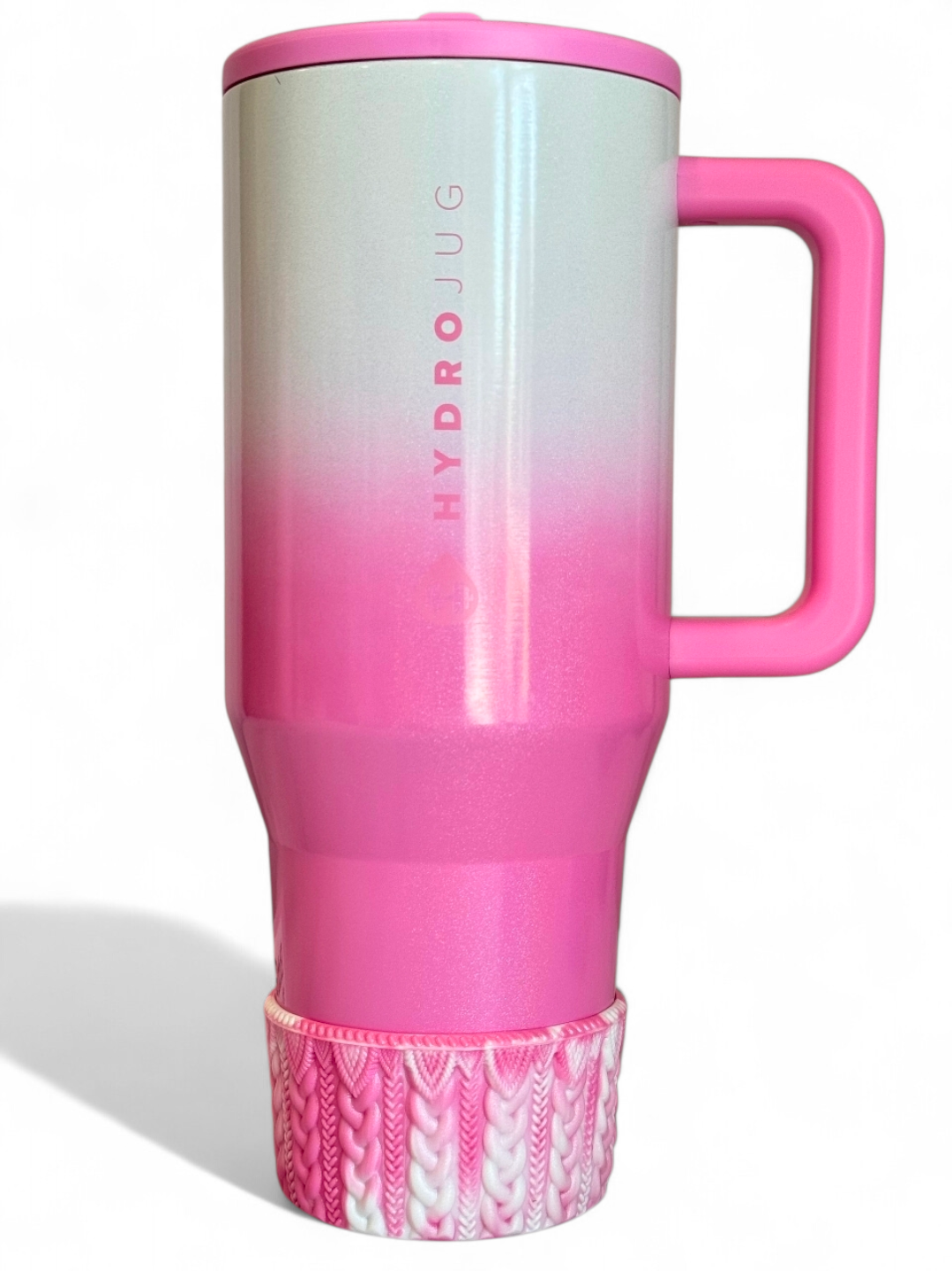 Candy Coated Macrame Silicone Tumbler Boot | Fits 20-40oz Tumblers 