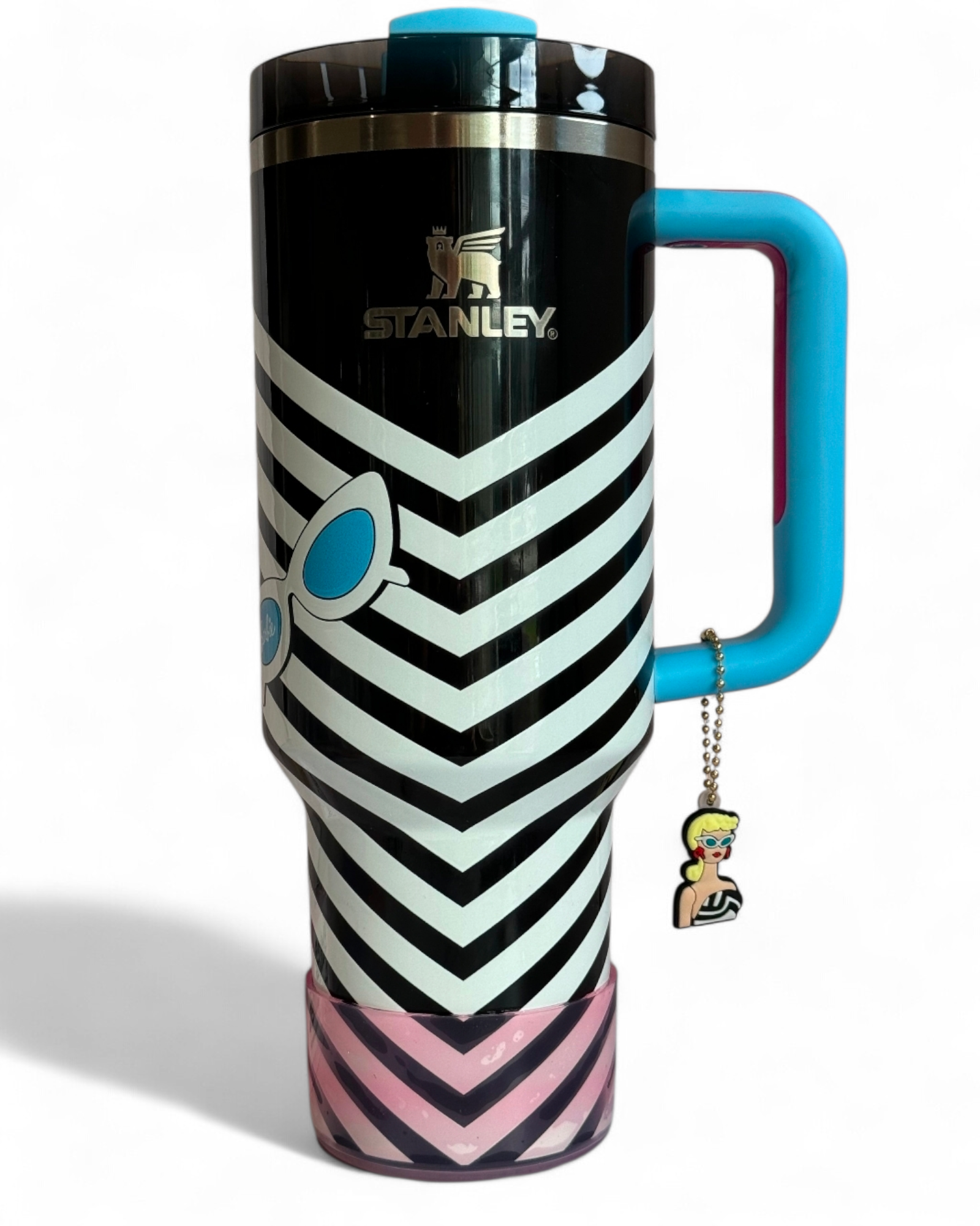 Clear Tinted Hot Pink Ombre Silicone Tumbler Boot | Fits 20-40oz Tumblers 