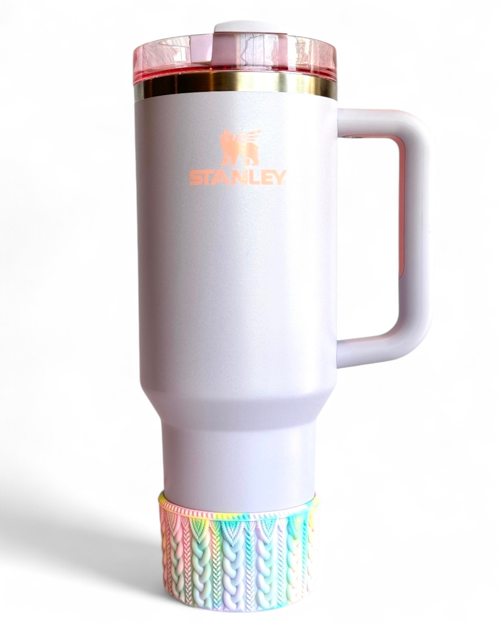 Lover Macrame Silicone Tumbler Boot | Fits 20-40oz Tumblers 