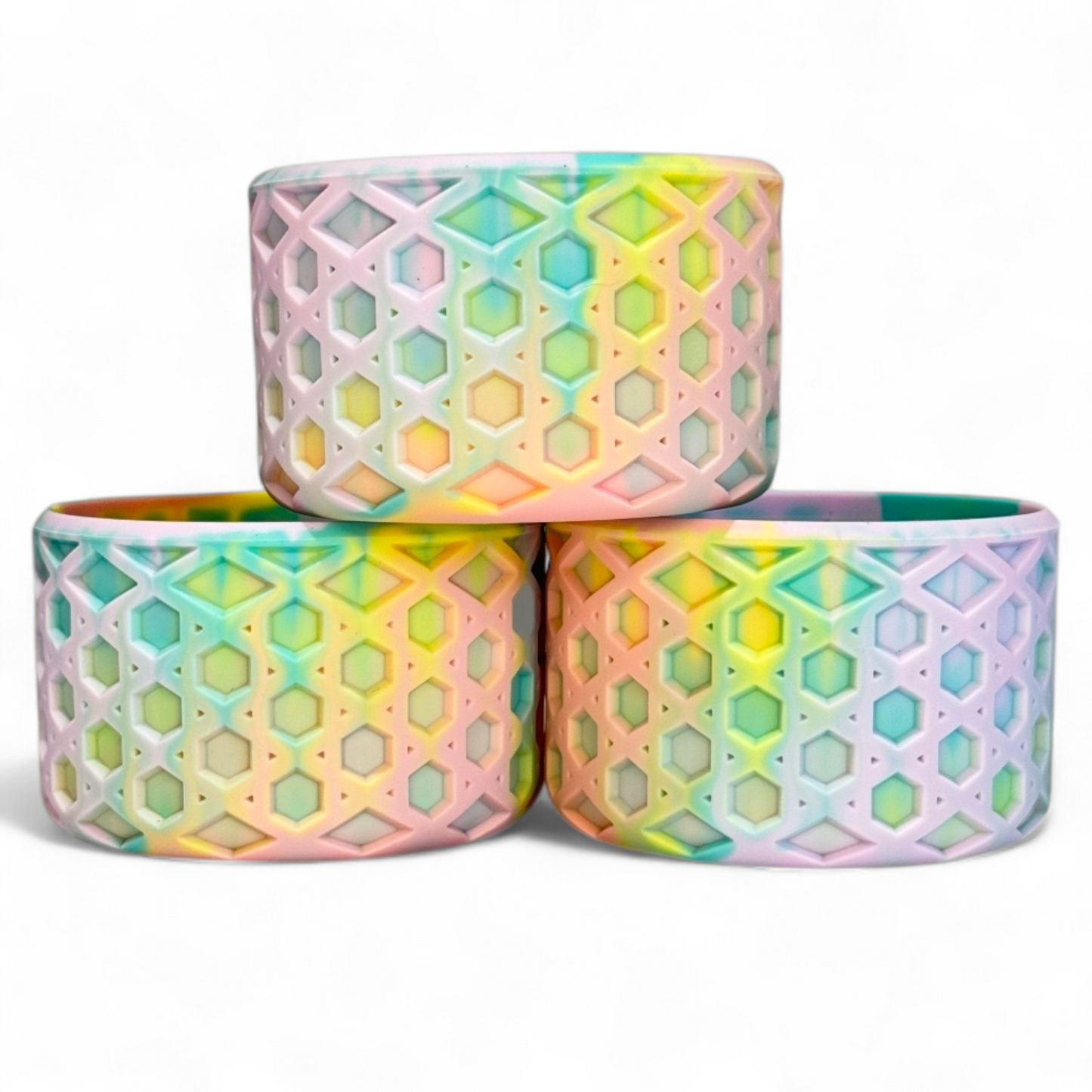 Lover Waffle Silicone Tumbler Boot | Cup Sleeve