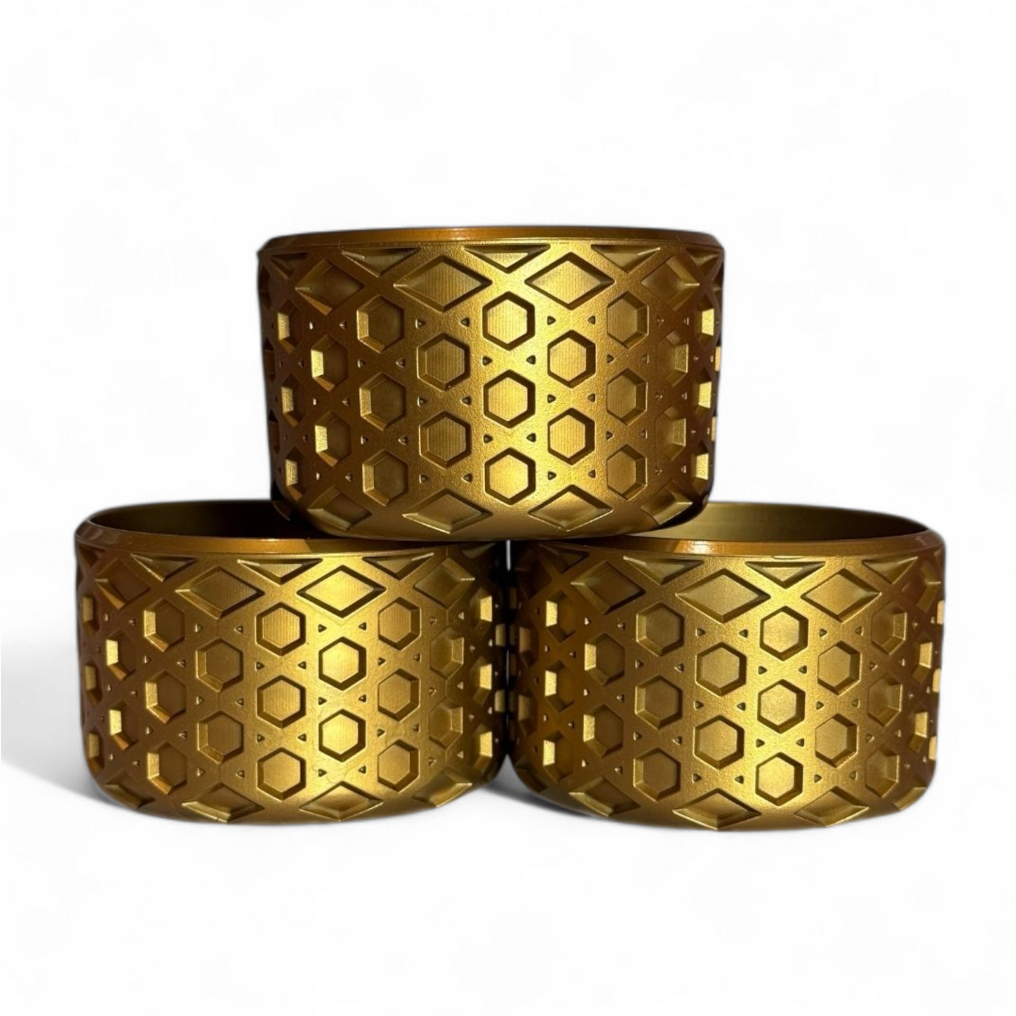 Metallic Gold WAFFLE Tumbler Boot -fits 20-40oz