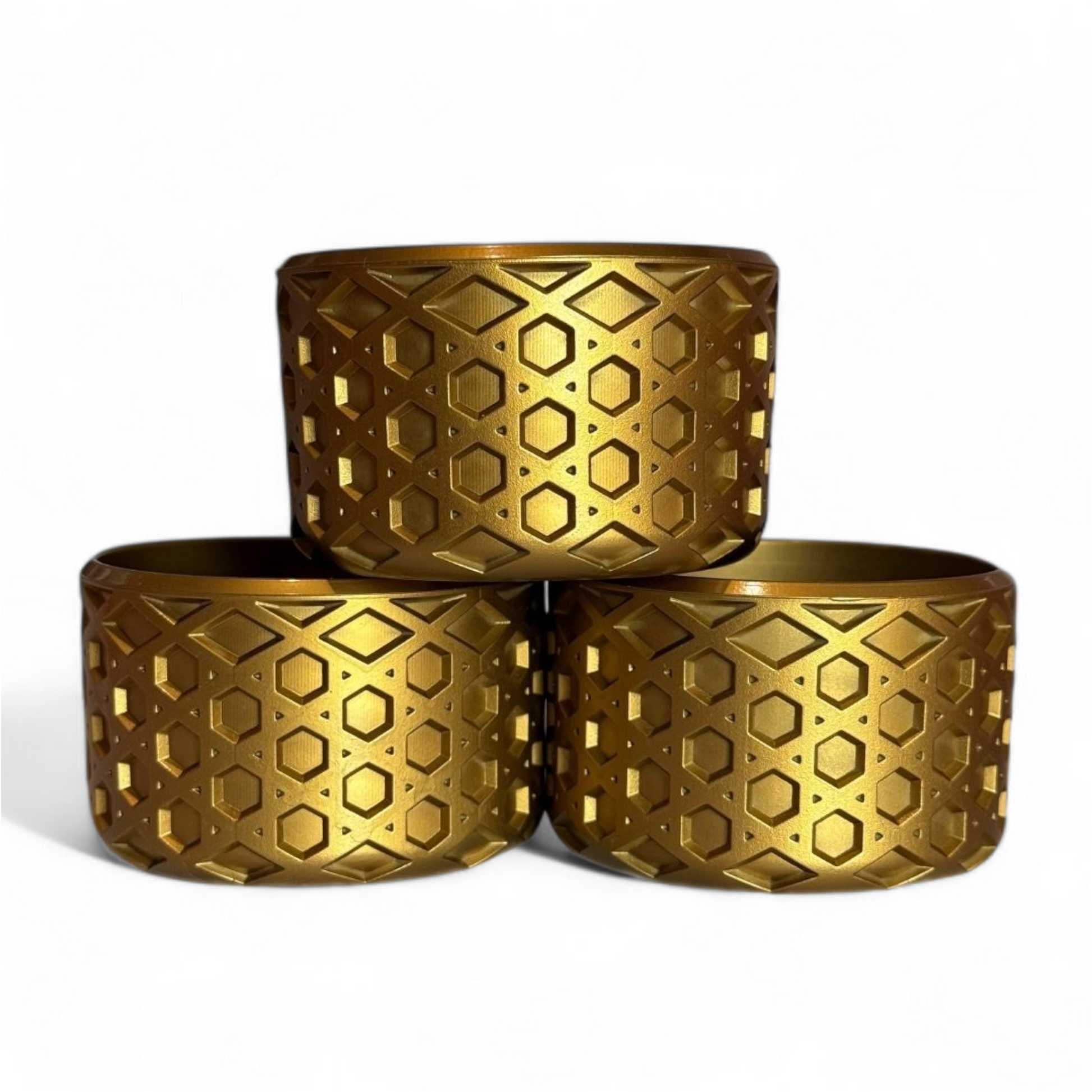 Metallic Gold WAFFLE Tumbler Boot -fits 20-40oz
