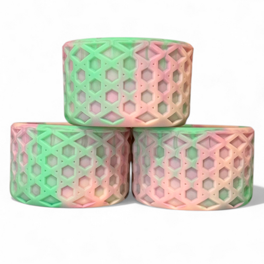 Watercolor Waffle Silicone Tumbler Boot | Fits 20-40oz Tumblers 