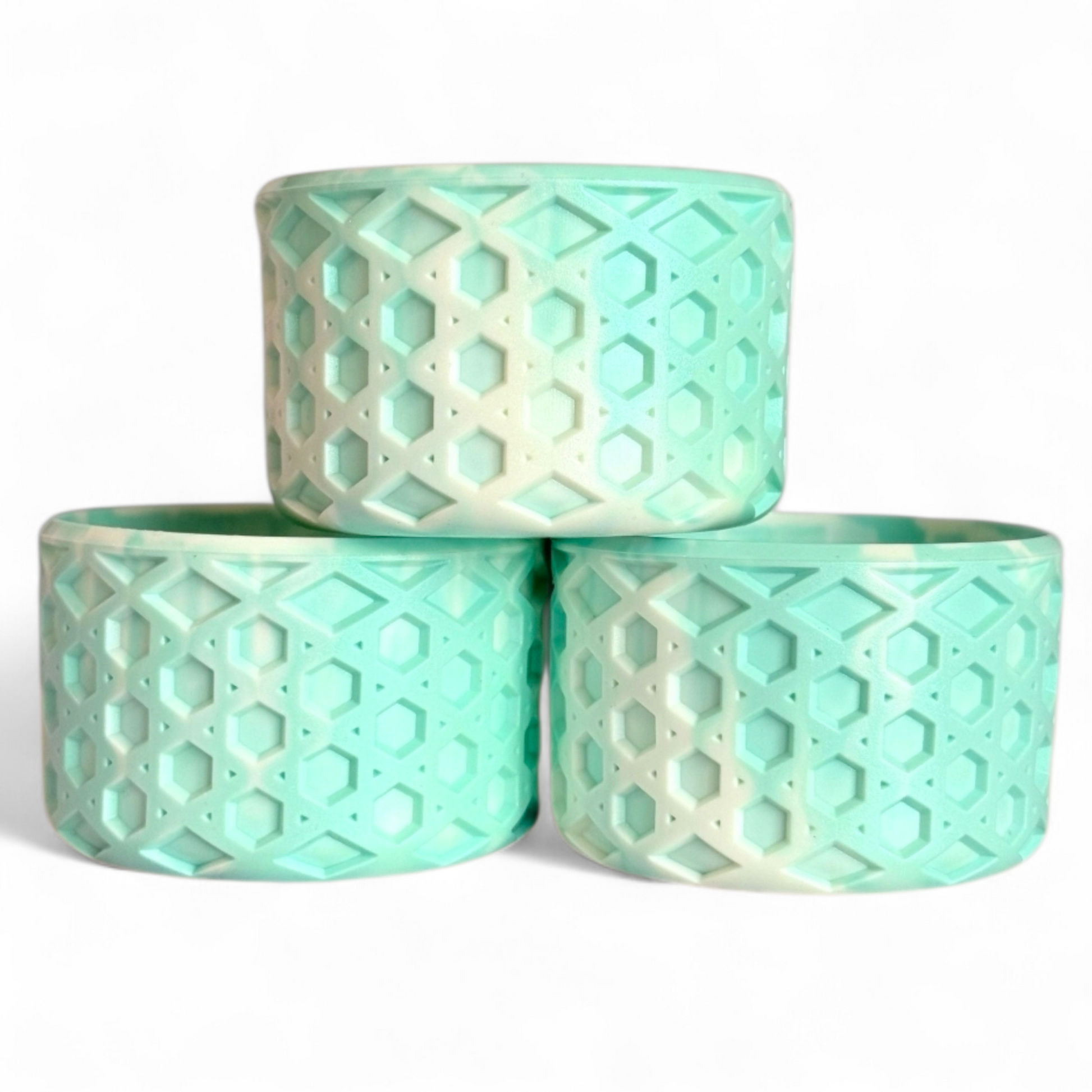 Mint Julep Waffle Silicone Tumbler Boot | Fits 20-40oz Tumblers 