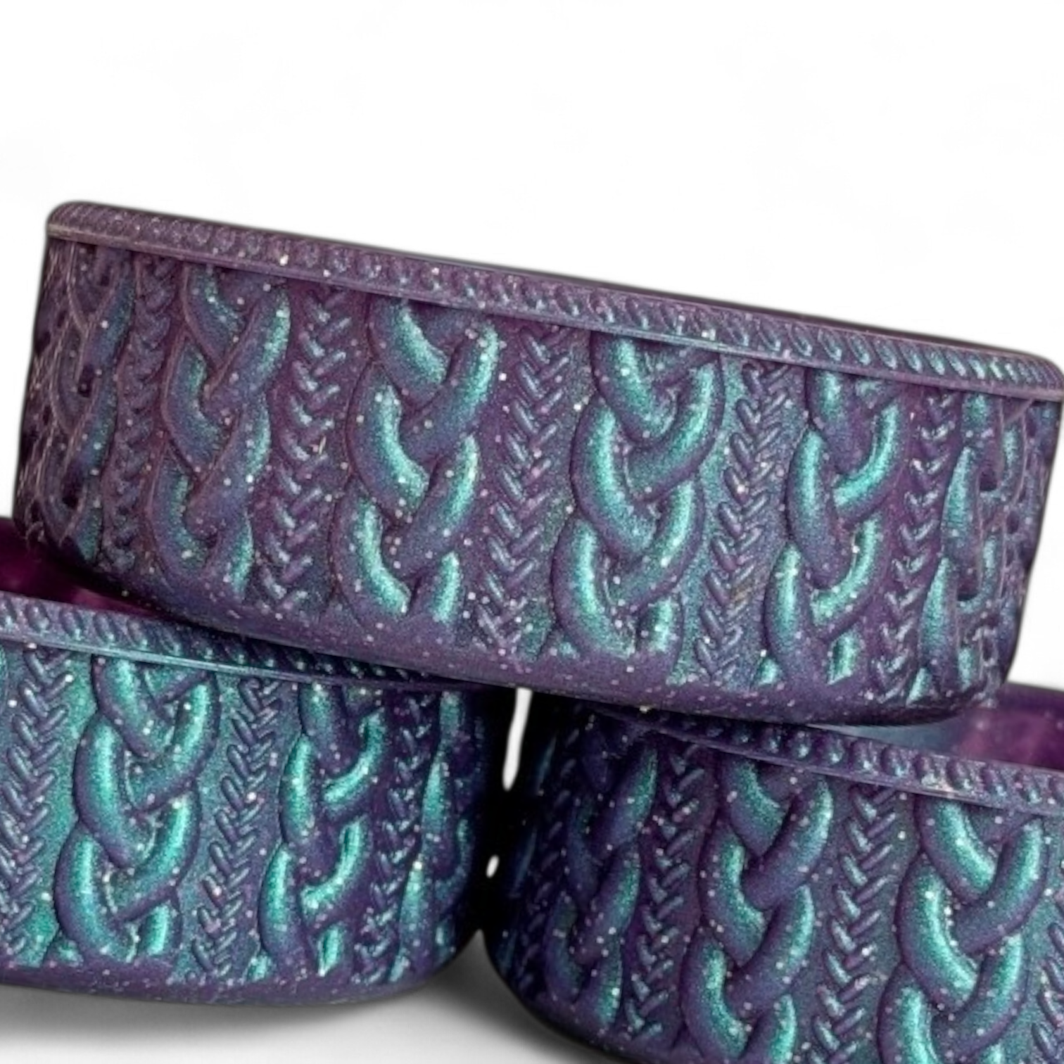 Mystic Mermaid Shimmer Shorty Silicone Macrame  Boot