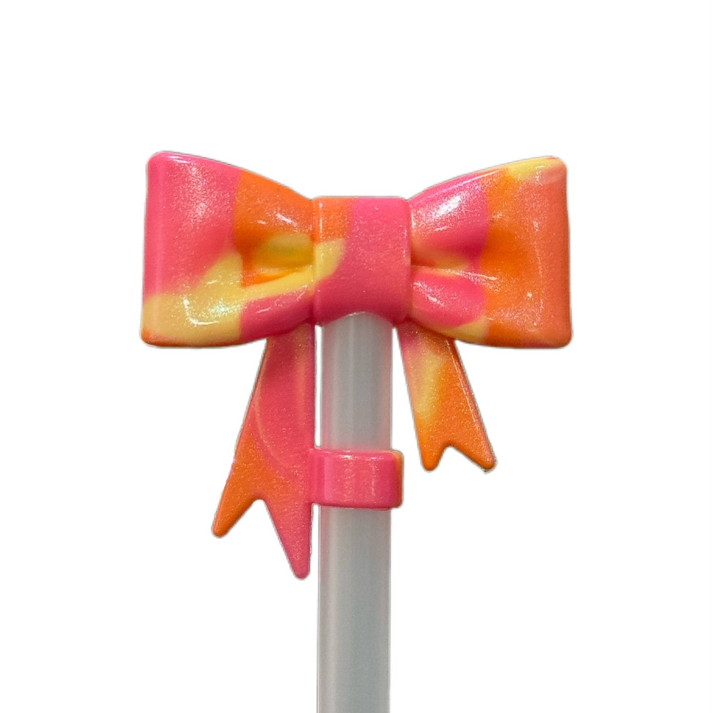 Tropic Like It's Hot 10mm Coquette Silicone Straw topper