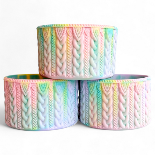 Lover Macrame Silicone Tumbler Boot | Fits 20-40oz Tumblers 