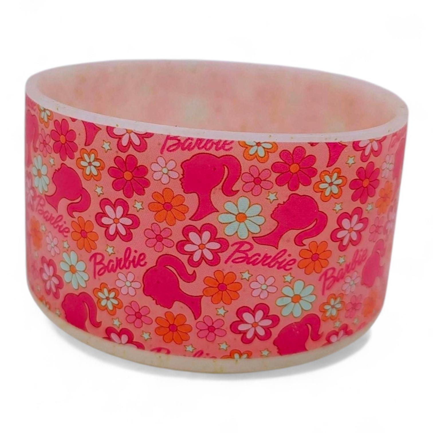 Peachy Pink Barbie Silicone Tumbler Boot | Fits 20-40oz Tumblers 