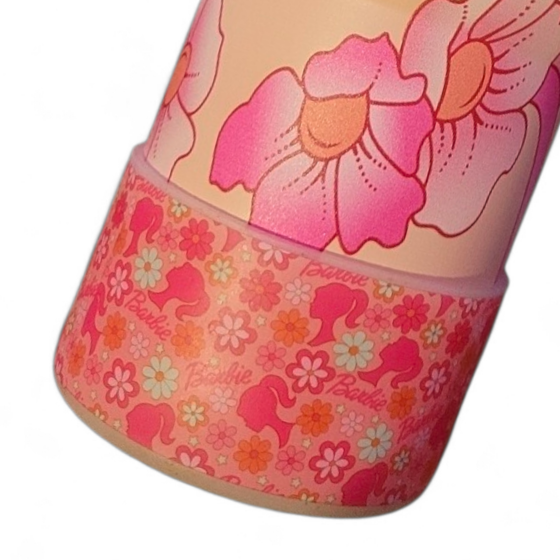 Peachy Pink Barbie Silicone Tumbler Boot | Fits 20-40oz Tumblers 