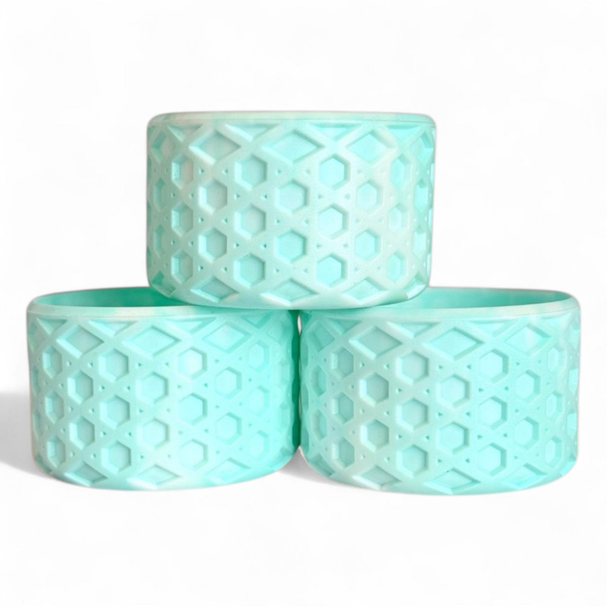 Pearl Mint Waffle Tumbler Boot -Fall fits 20-40oz