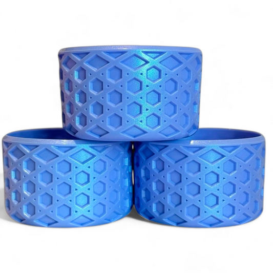 Periwinkle Shimmer Silicone Tumbler Boot