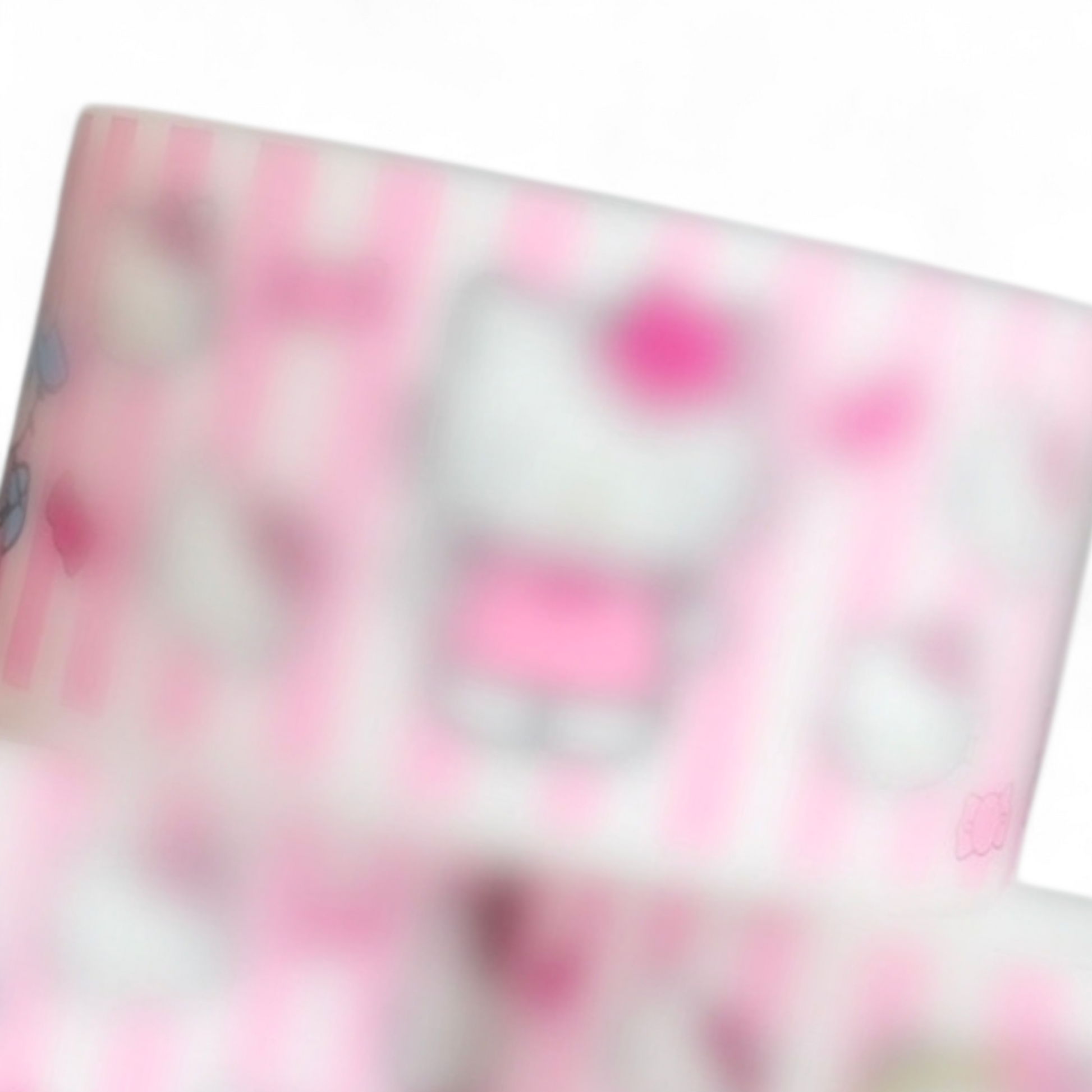 Pink Cute Kitty Silicone Tumbler Boot