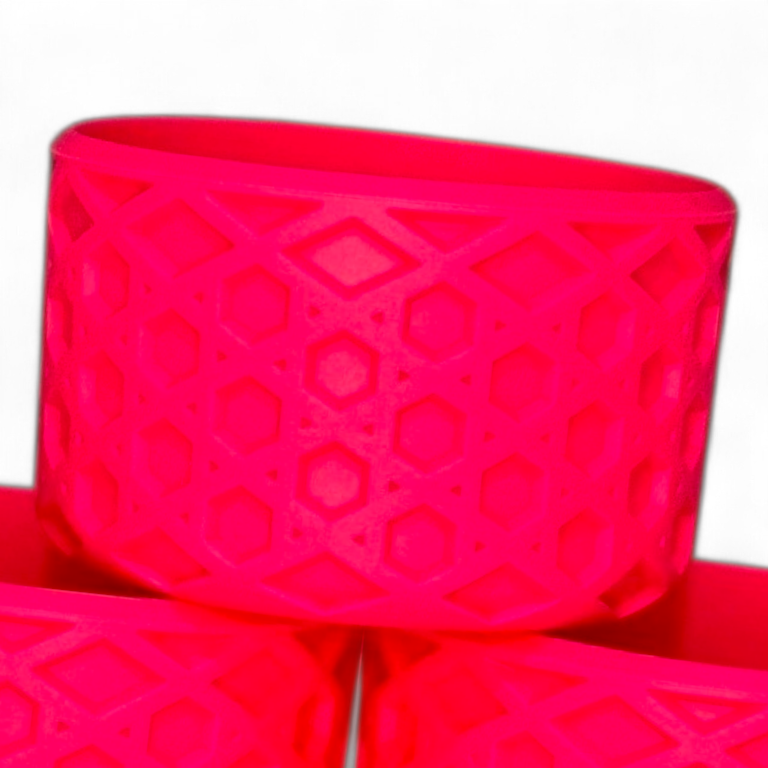 Pink Parade Waffle Silicone Tumbler Boot | Fits 20-40oz Tumblers 