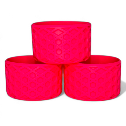 Pink Parade Waffle Silicone Tumbler Boot | Fits 20-40oz Tumblers 