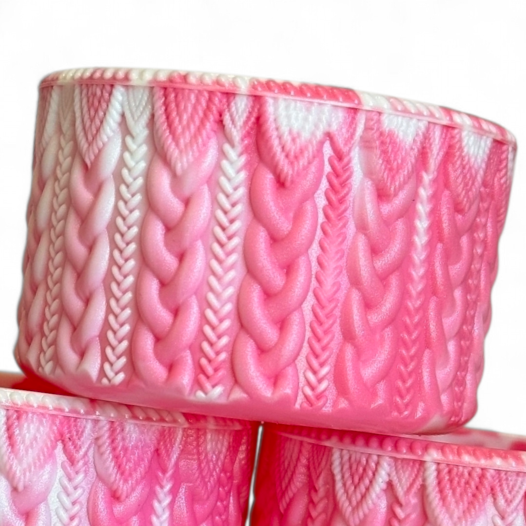 Candy Coated Macrame Silicone Tumbler Boot | Fits 20-40oz Tumblers 