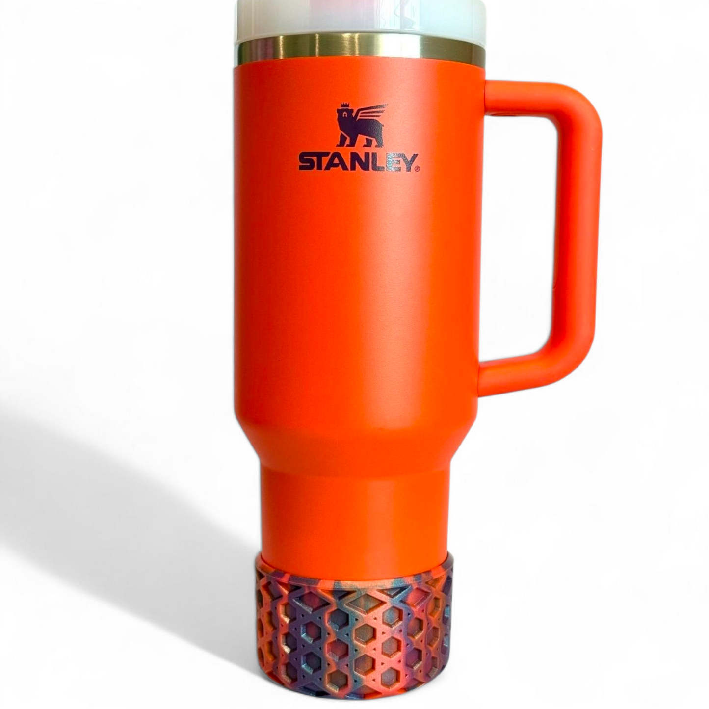 Tiger Plum Remix Waffle Silicone Tumbler Boot