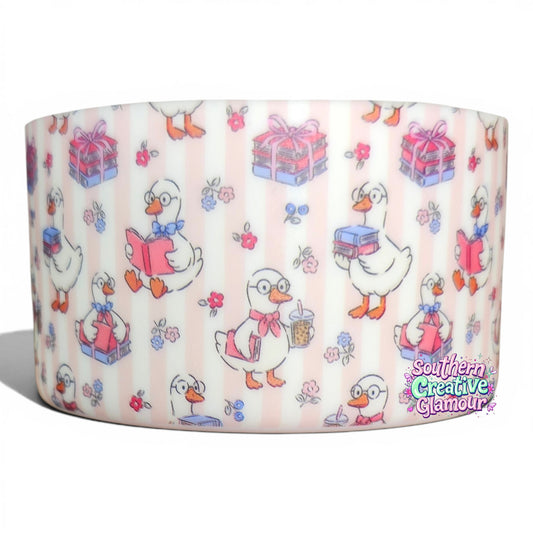 Preppy Duck Silicone Tumbler Boot | Fits 20-40oz Tumblers 