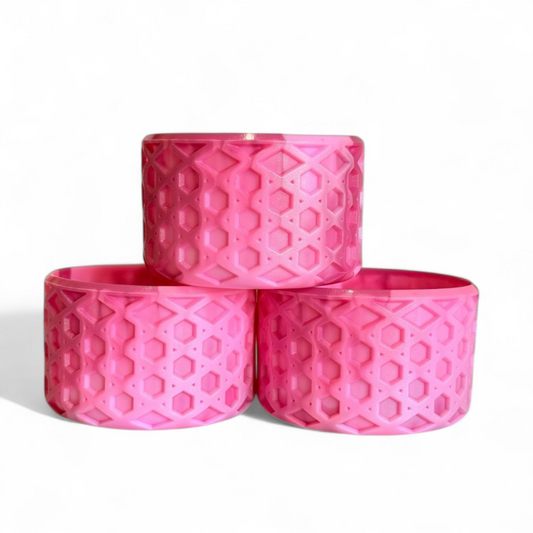 Pucker Pink WAFFLE Tumbler Boot -fits 20-40oz