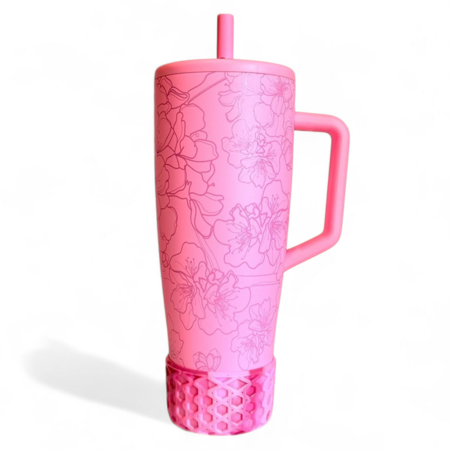 Pucker Pink WAFFLE Tumbler Boot -fits 20-40oz