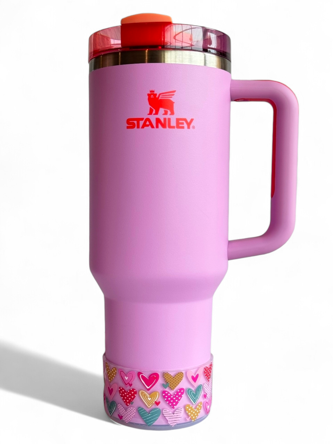 Hearts Silicone Tumbler Boot