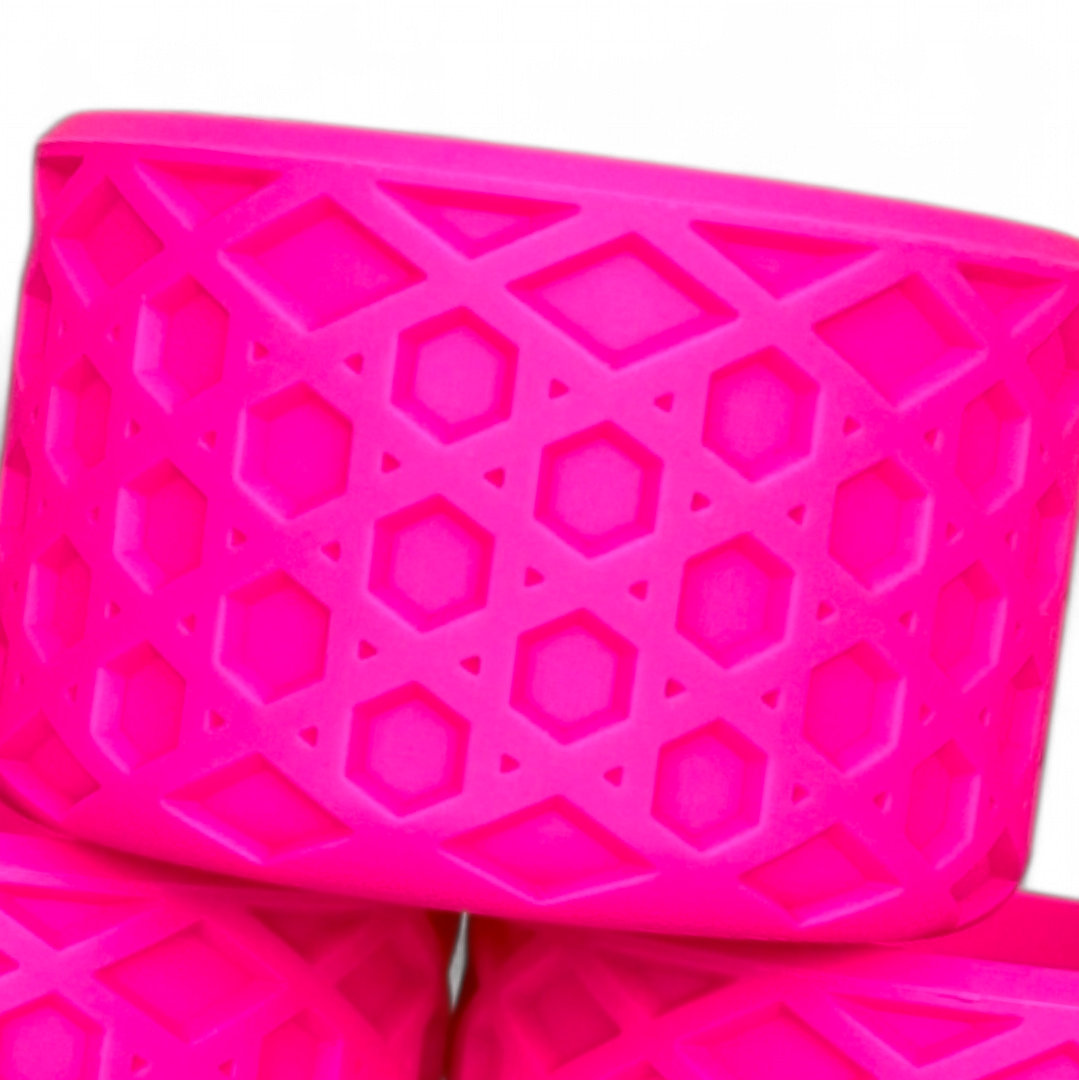 Ravishing Pink Waffle Silicone Tumbler Boot | Fits 20-40oz Tumblers 