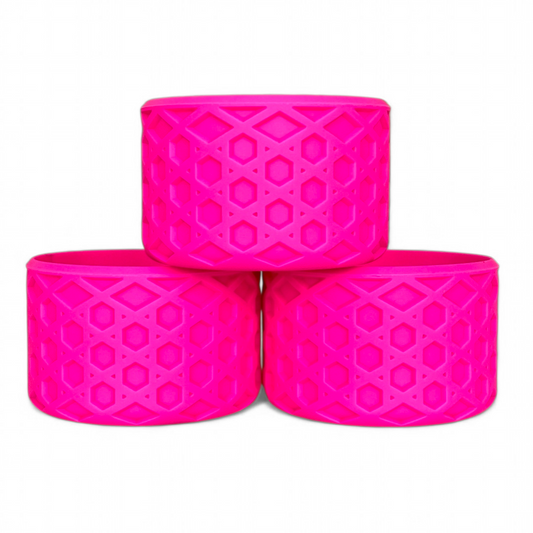 Ravishing Pink Waffle Silicone Tumbler Boot | Fits 20-40oz Tumblers 