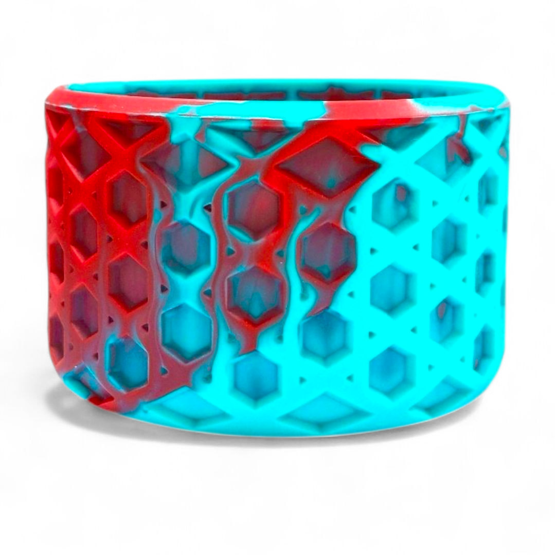 FESTIVE WAFFLE Tumbler Boot -fits 20-40oz