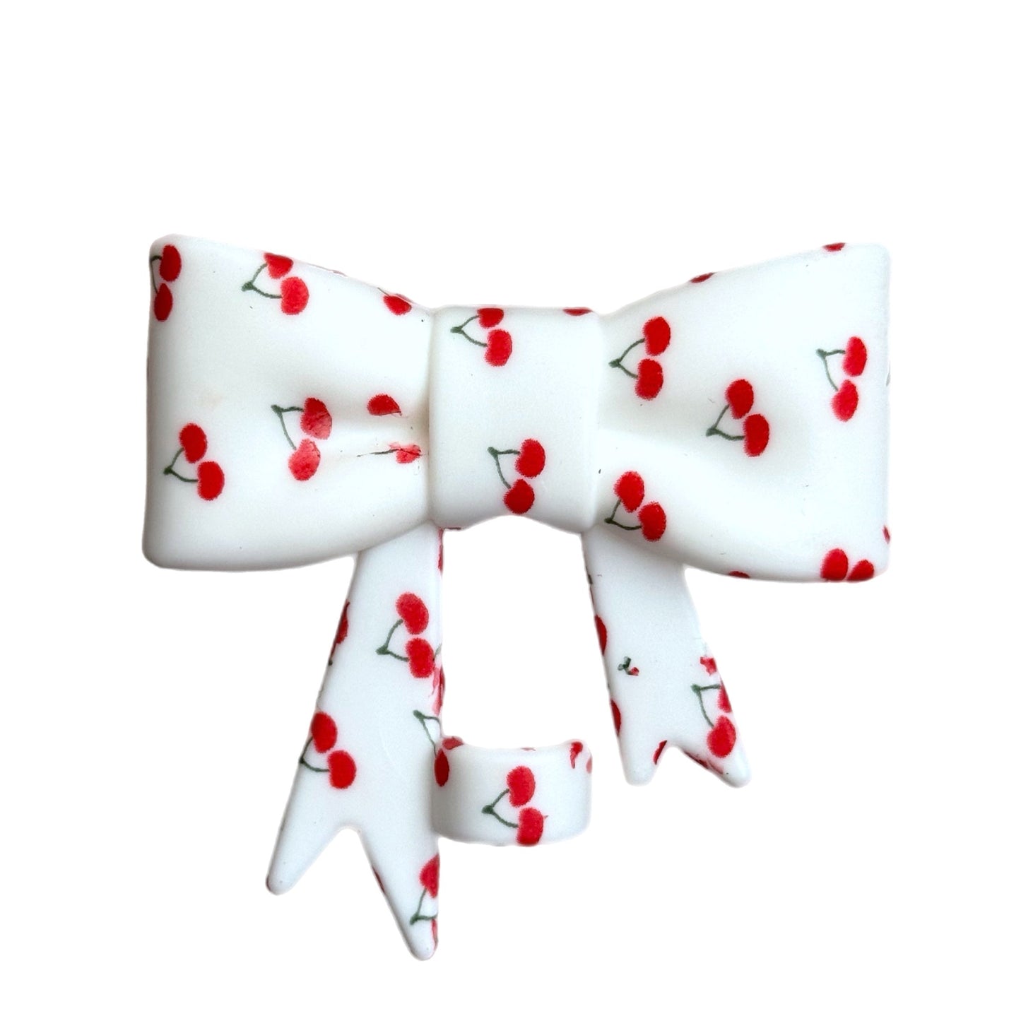 Cherries 3D Bow Straw Topper | Straw Cover 