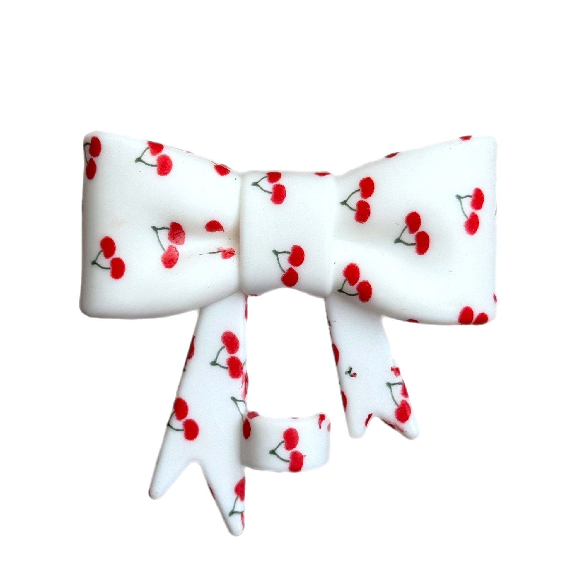 Cherries 3D Bow Straw Topper | Straw Cover 