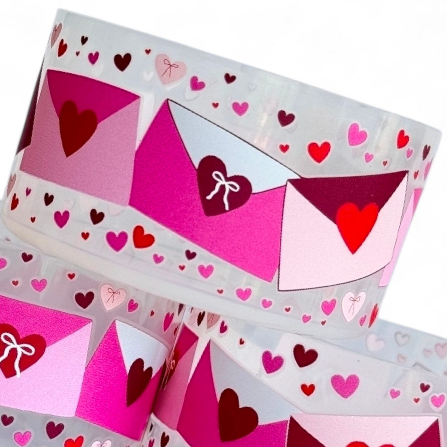 Valentine's Day Love Letters Silicone Tumbler Boot