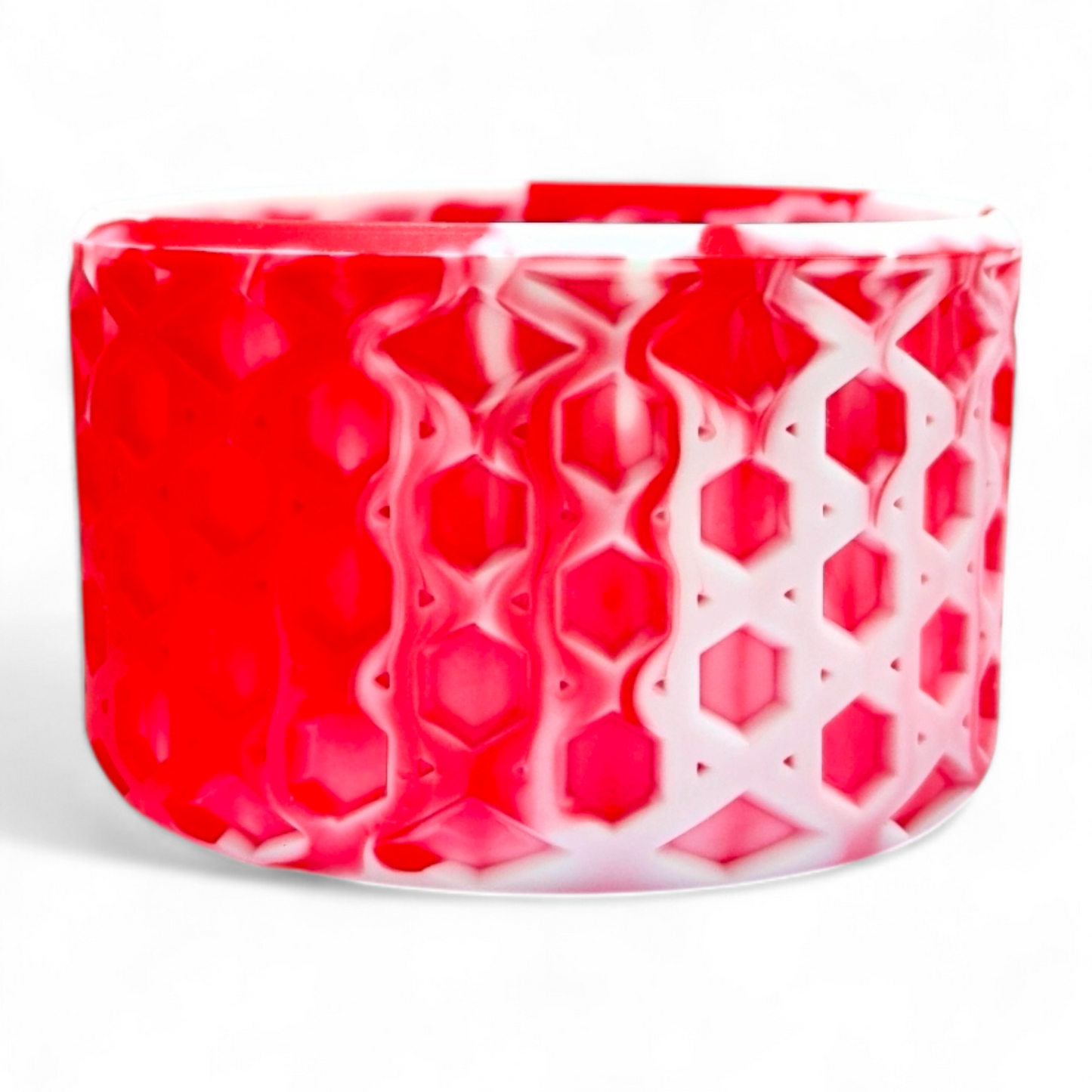 Peppermint Waffle Silicone Tumbler Boot 