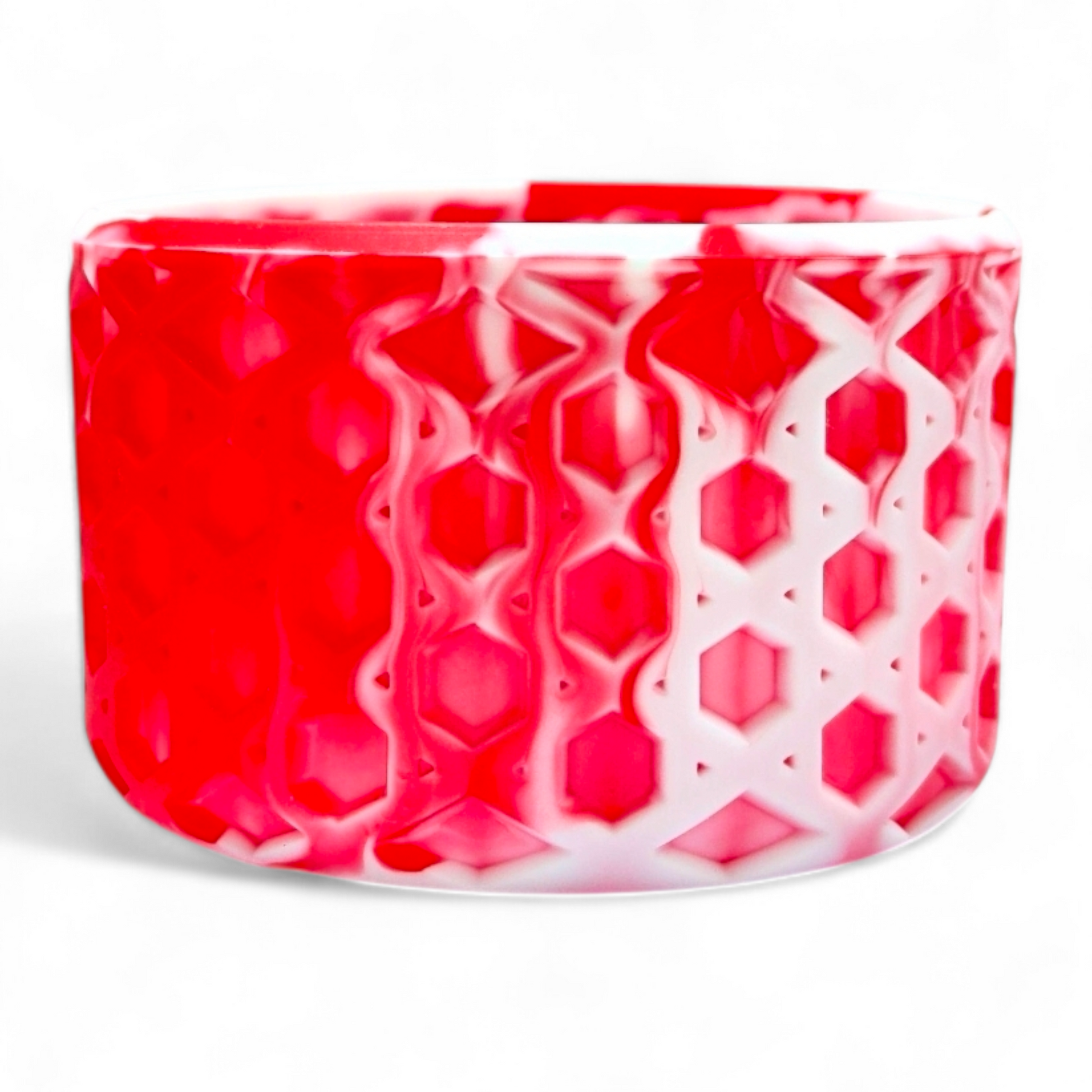 Peppermint Waffle Silicone Tumbler Boot 