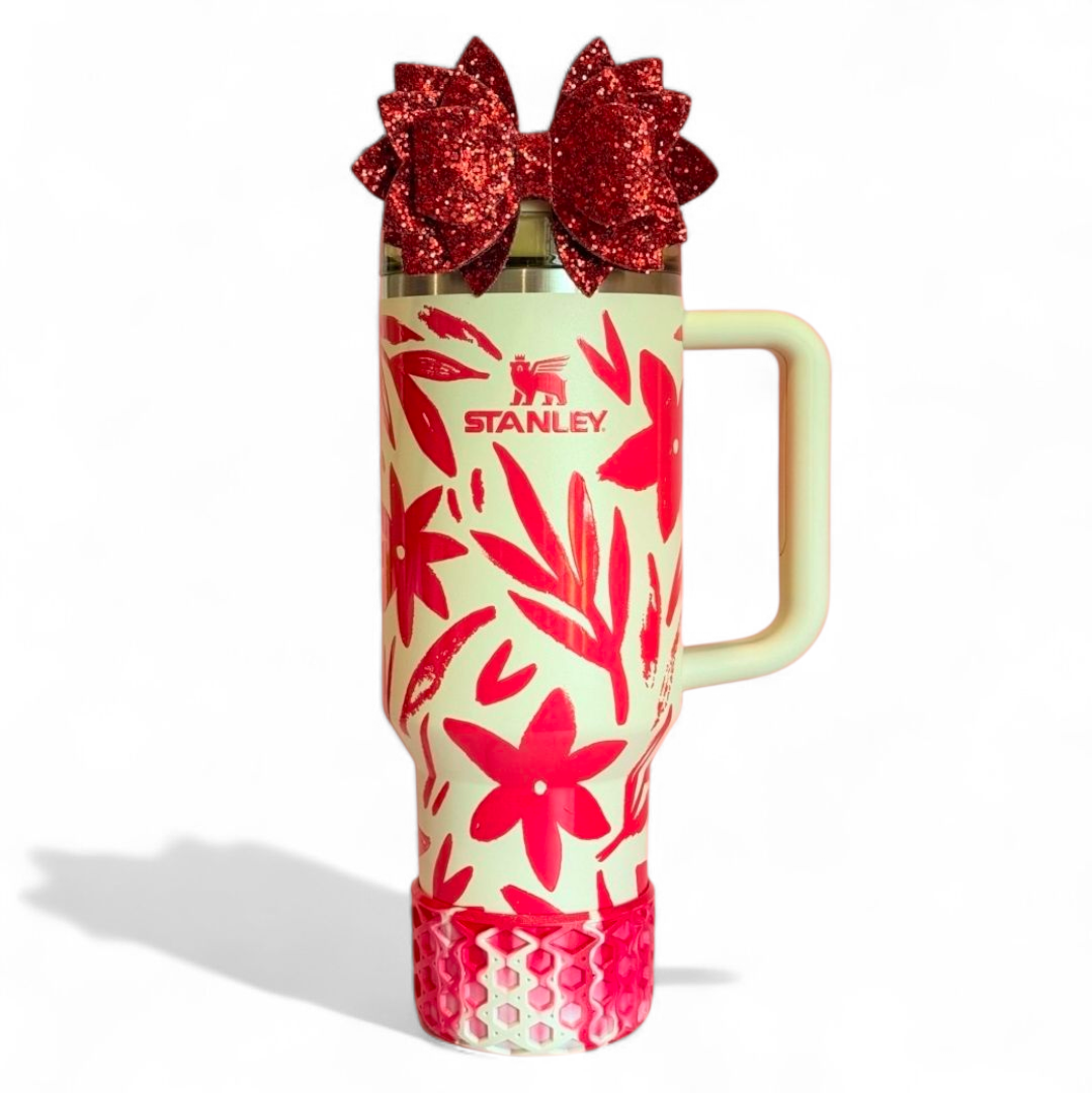 Resort Floral Remix WAFFLE Tumbler Boot -fits 20-40oz