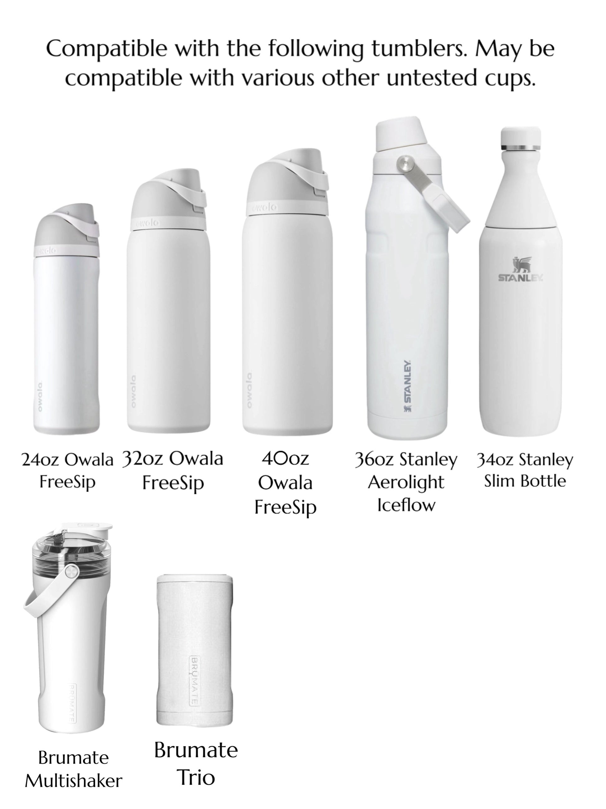 Shorty Silicone Tumbler Boot Size Chart