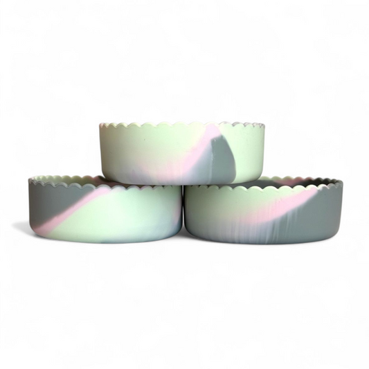 Candy Coated 3.25” Scalloped Shorty Tumbler Boot