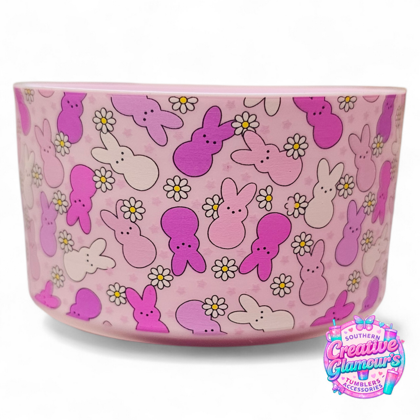 Extra Purple Peeps Easter Bunny Silicone Tumbler Boot | Fits 20-40oz Tumblers