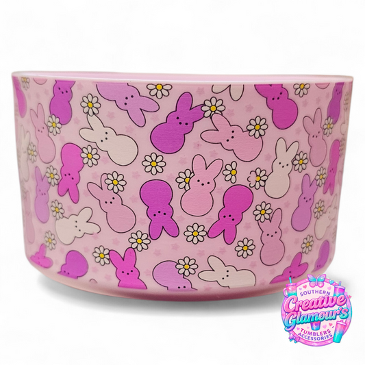 Extra Purple Peeps Easter Bunny Silicone Tumbler Boot | Fits 20-40oz Tumblers