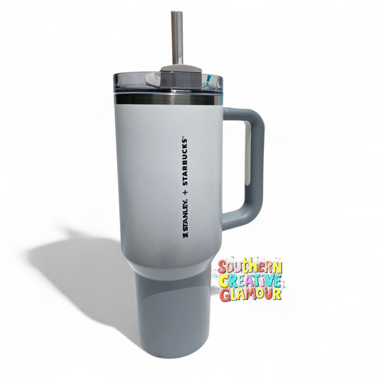 Starbucks Korea Stanley 2024 SS Quencher Tumbler 40oz | Grey