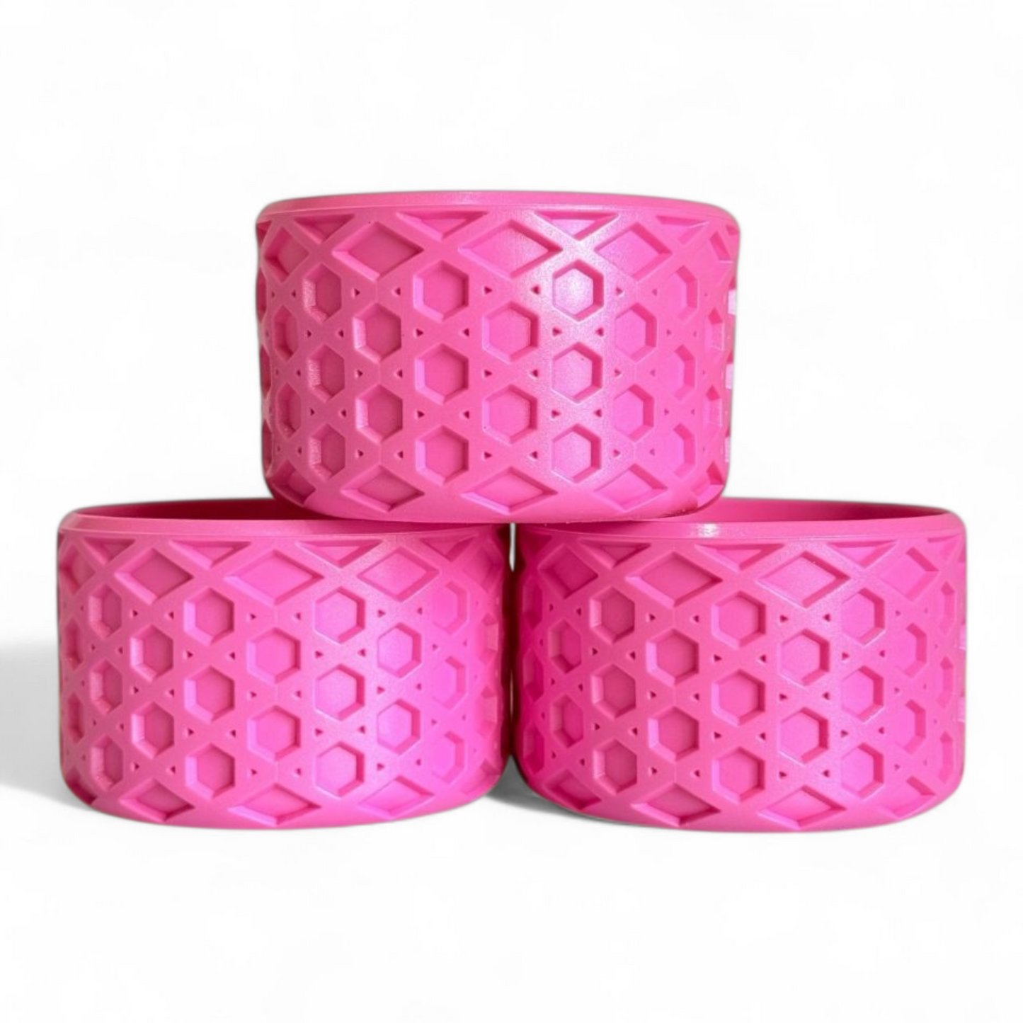 Popcicle Pink Waffle Tumbler Boot -Fall fits 20-40oz
