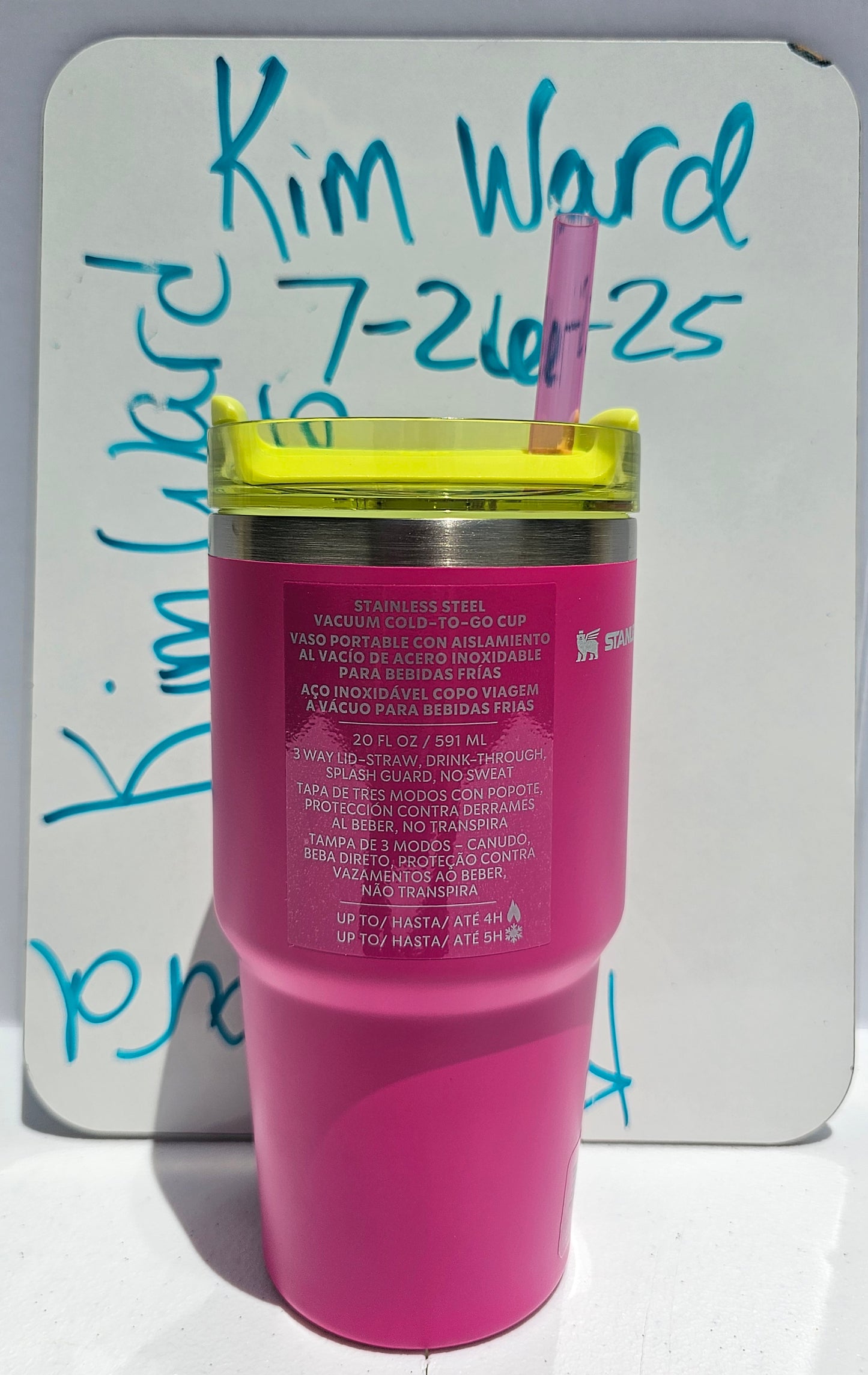 Mexico Stanley Starbucks 20oz Quencher | Pink