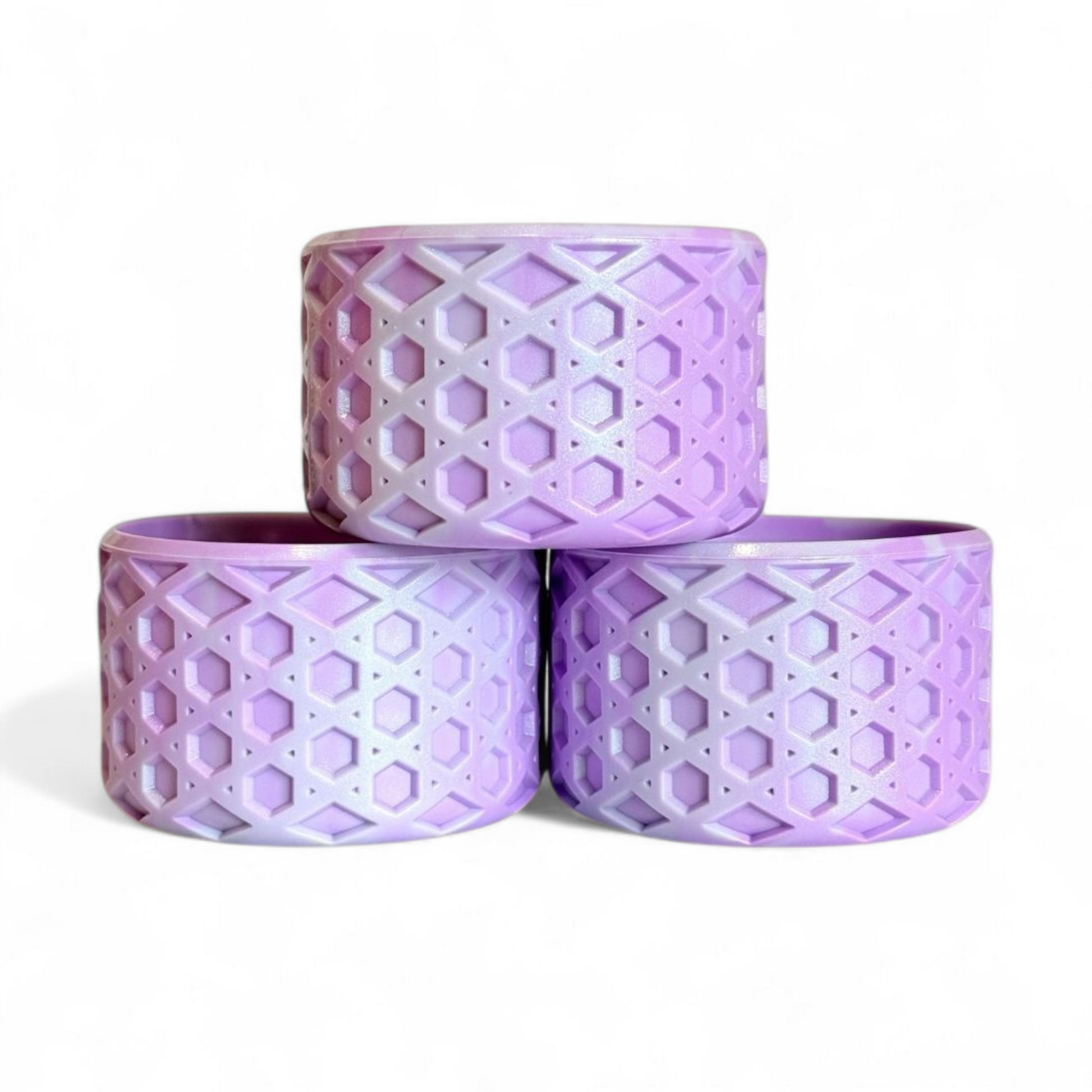 Lavender Check Remix WAFFLE Tumbler Boot -fits 20-40oz