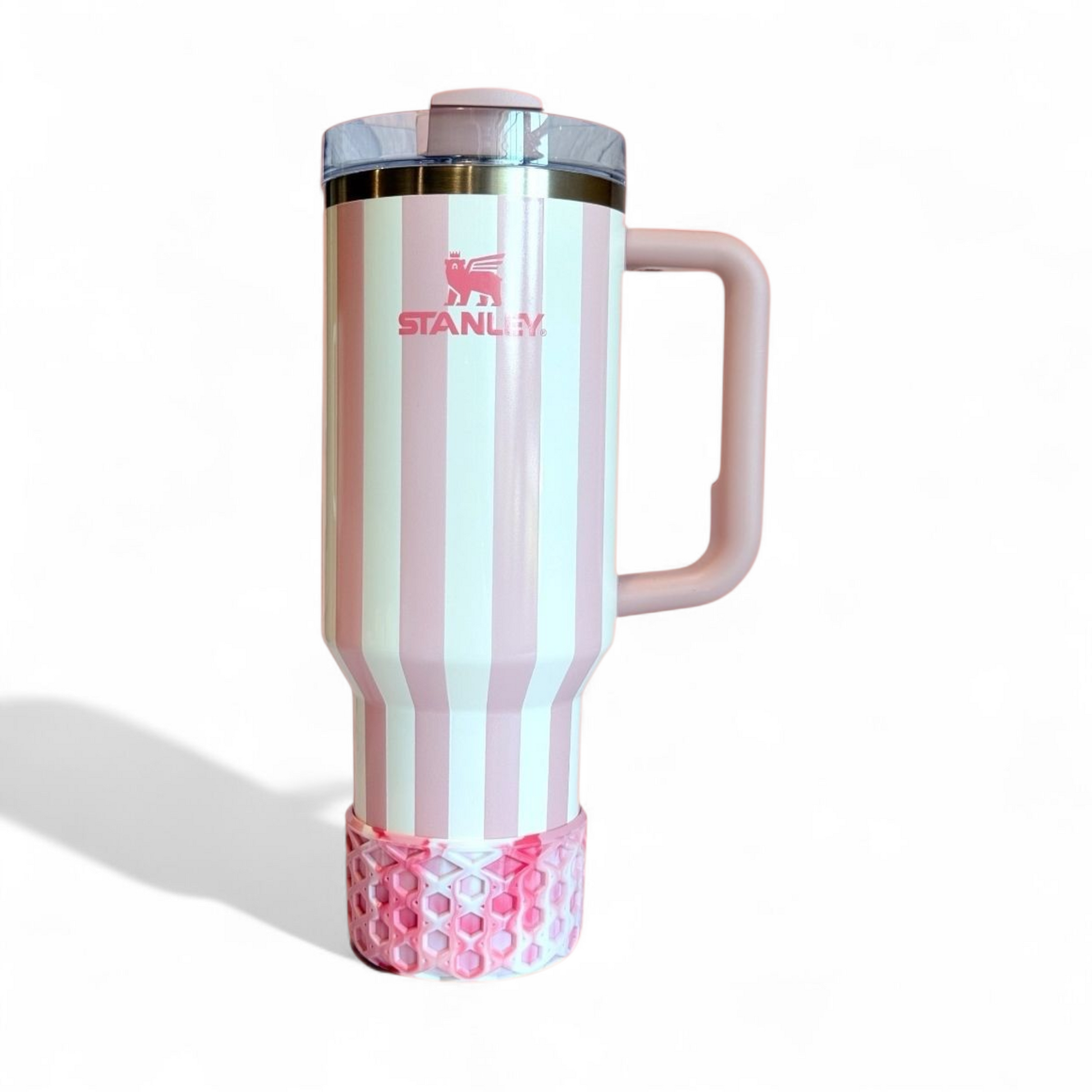 Strawberry Swirl WAFFLE Tumbler Boot -fits 20-40oz
