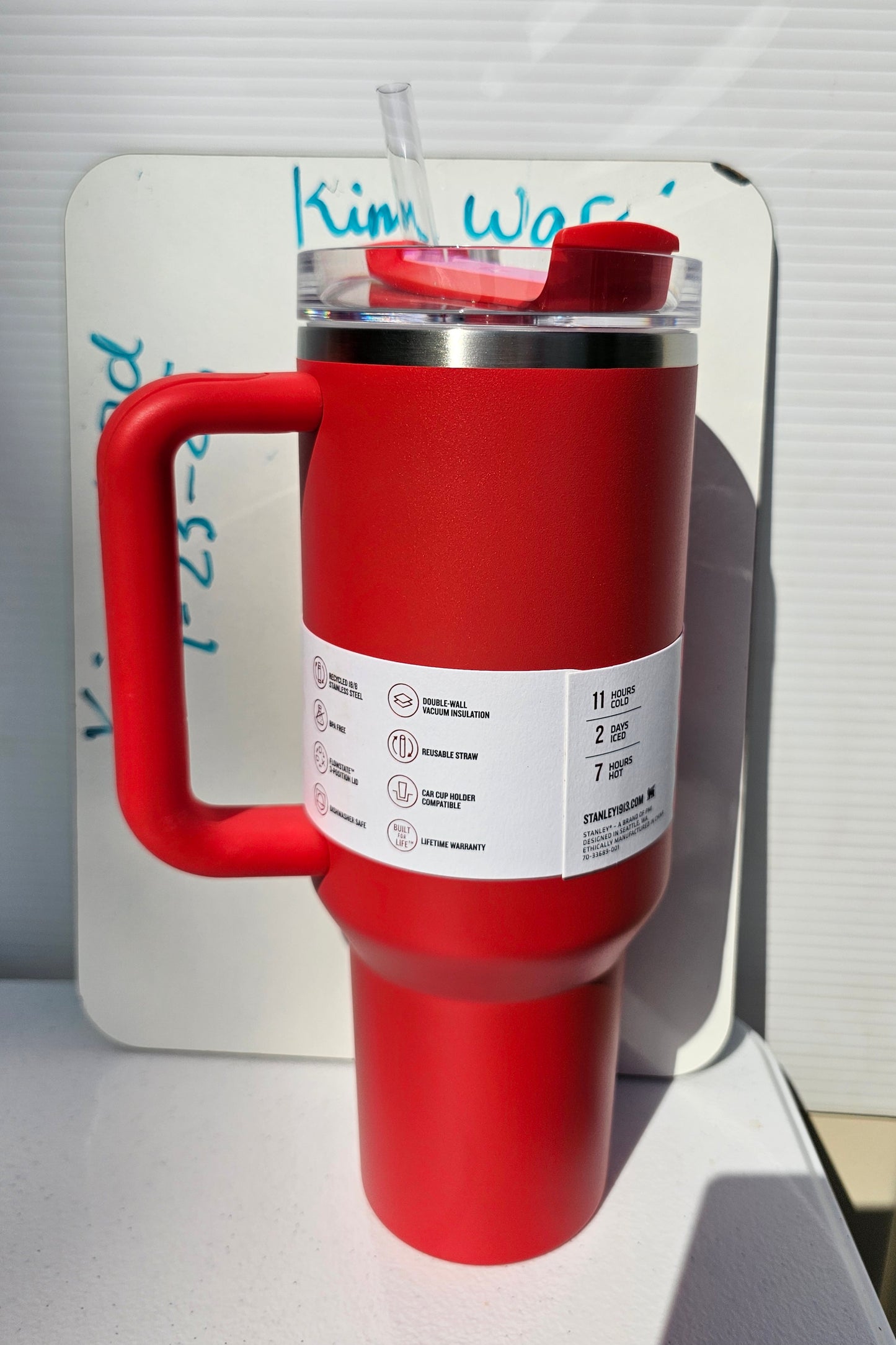 Target Exclusive Valentine's Day 40oz Stanley Quencher | Target Red