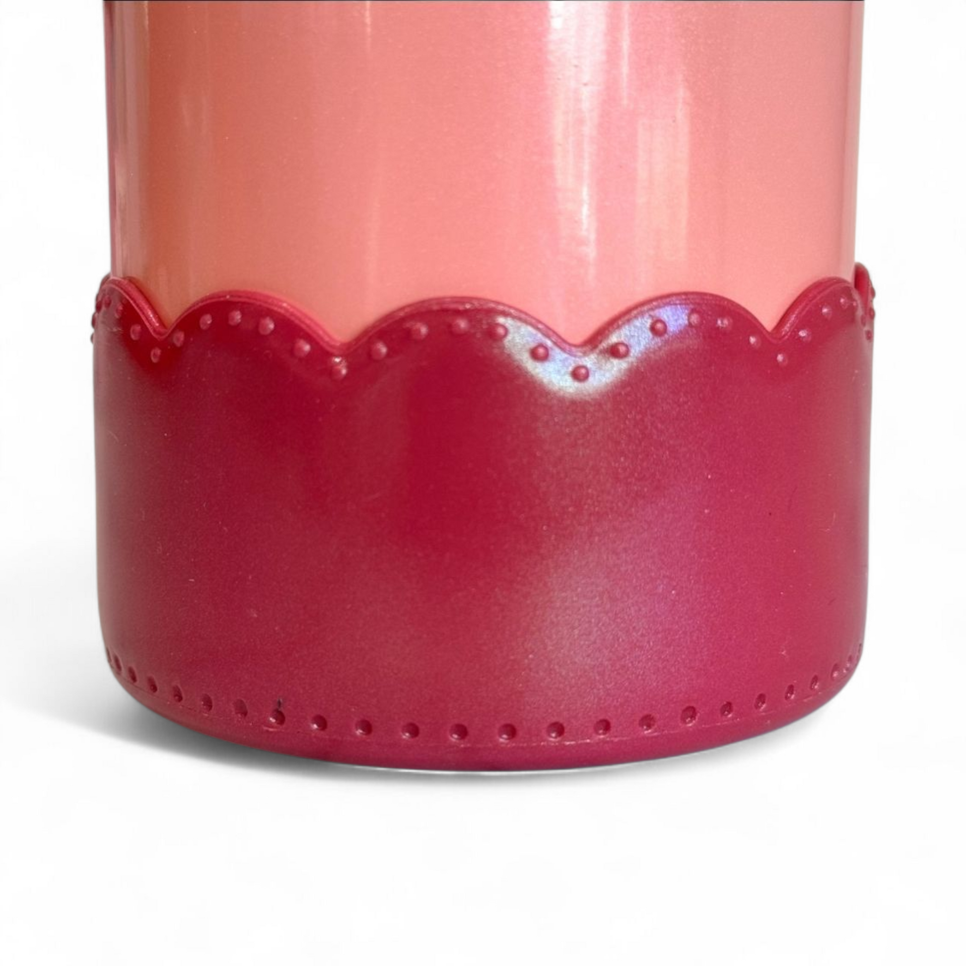 Winterberry Shimmer Scallop Tumbler Boot -fits 20-40oz New!