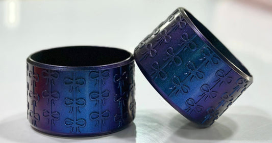 Blue Chroma Shimmer Coquette Silicone Boot Bumper sleeve