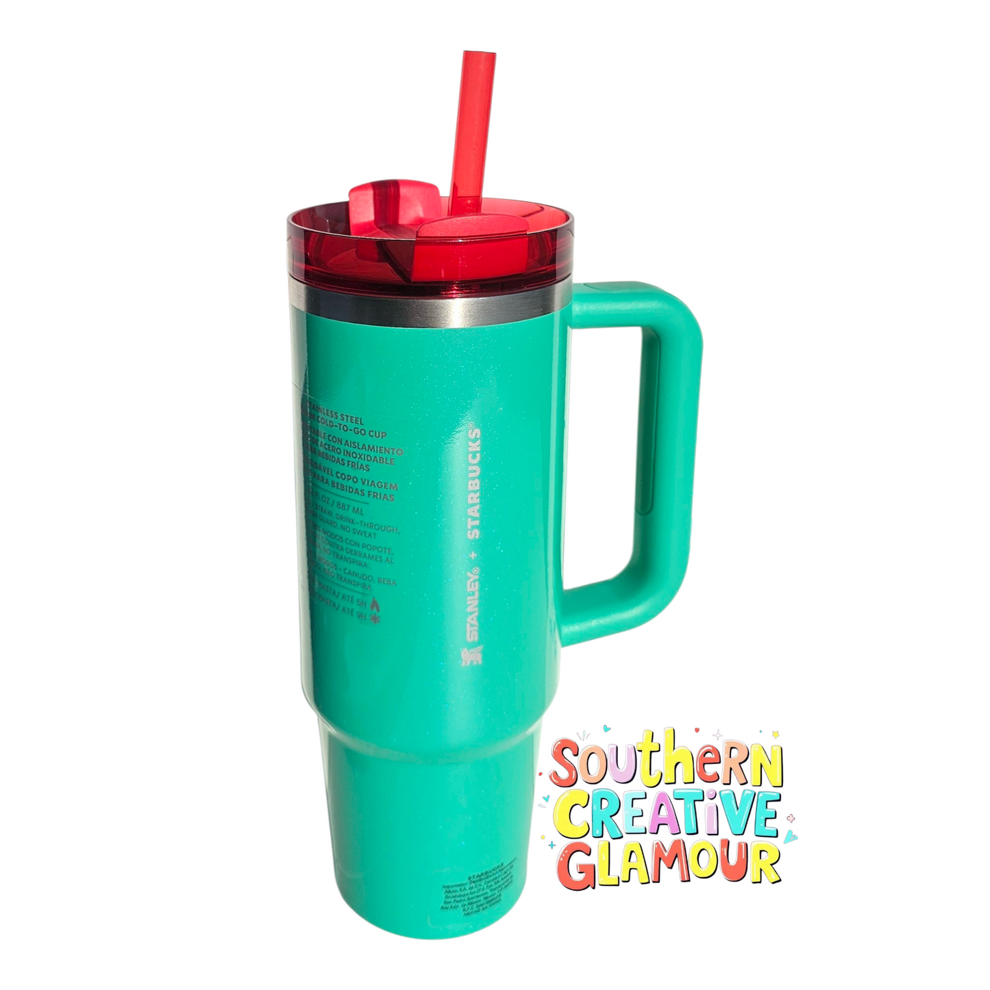Mexico Stanley Starbucks 30oz Quencher | Elf Green & Red