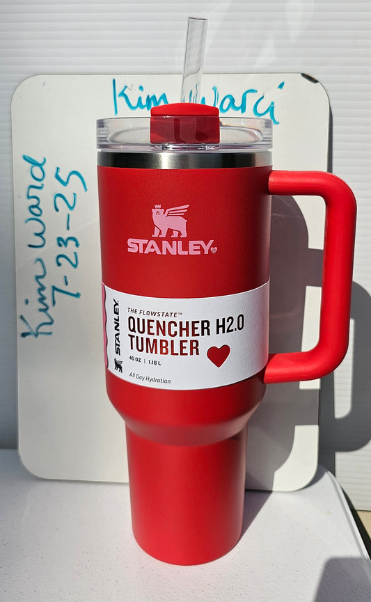 Target Exclusive Valentine's Day 40oz Stanley Quencher | Target Red